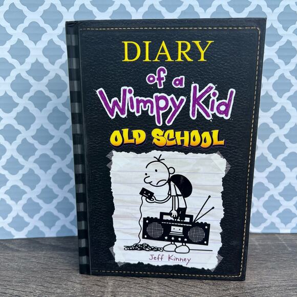 Diary of a Wimpy Kid Old School Book 10 Hardcover Book Pre-Loved - Picture 1 of 6